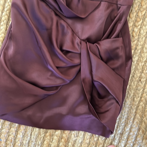 ACLER Sleeveless Drape Detail Mini Dress - Picture 5 of 6